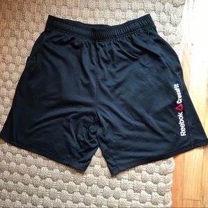 Reebok CrossFit Men’s athletic shorts black medium